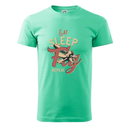 Eat Sleep Fly Repeat letadlo