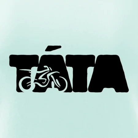 Táta nápis - motorka enduro