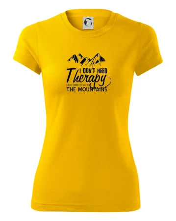 I dont need therapy - Mountains - Nepotřebuji terapii - Hory