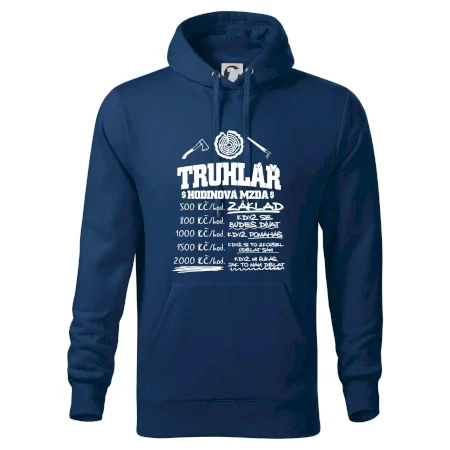 Hodinová mzda truhlář