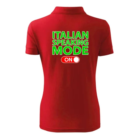 Italian speaking mode - ON