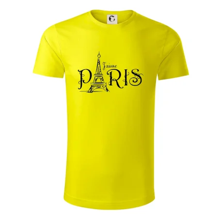 Paris nápis Eiffelovka rovný