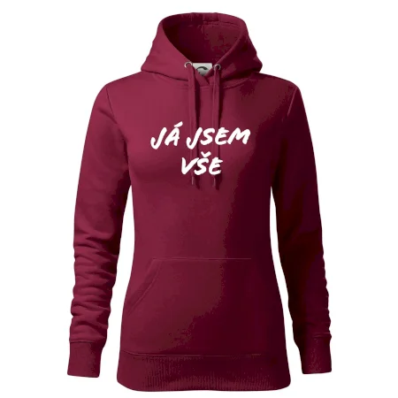 Nápis Já jsem vše!