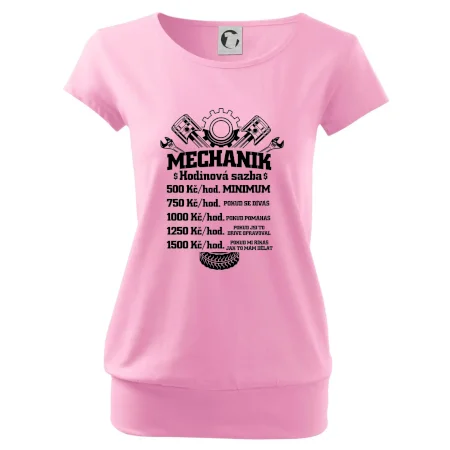 Mechanik - hodinová sazba