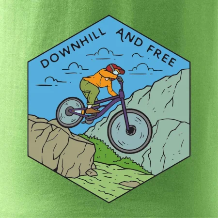 Downhill and free kluk