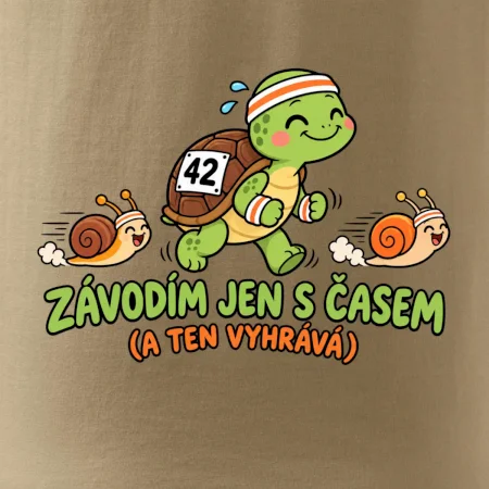 Běžecká želva závodím jen s časem