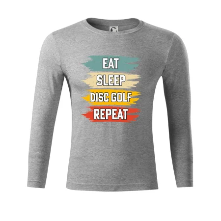 Disc Golf eat sleep barevné