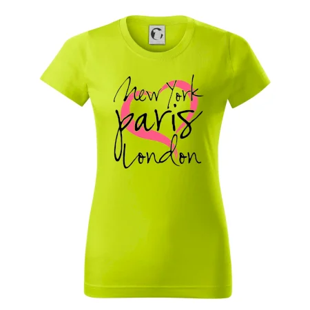 I love NYC Paris London