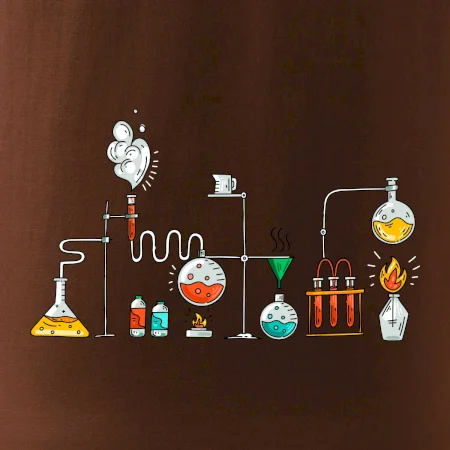 Chemická aparatura barevná