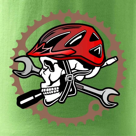 Lebka biker opravář