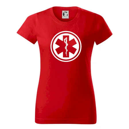Rescue logo samostatné kulaté