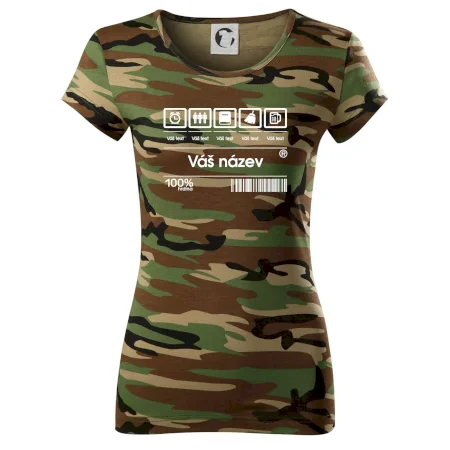 Čárový kód - Vlastní text