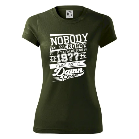 Nobody is perfect - Vlastní ročník