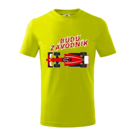 Budu závodník červená formule