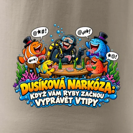 Dusíková narkóza když ryby vyprávějí vtipy