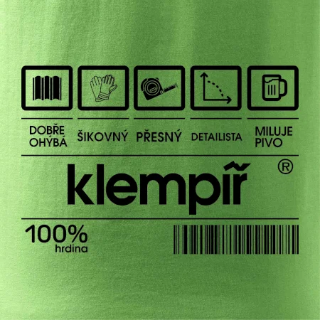Čárový kód - klempíř