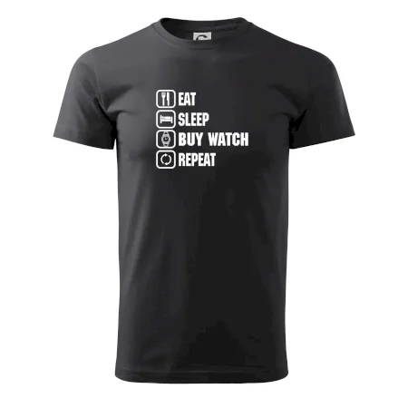 Eat sleep buy watch reapeat