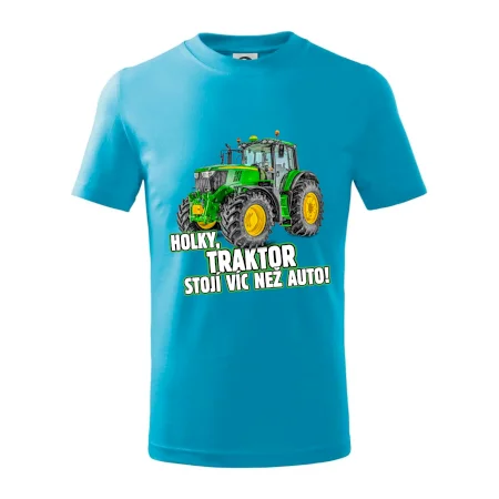Holky, traktor stojí víc než auto