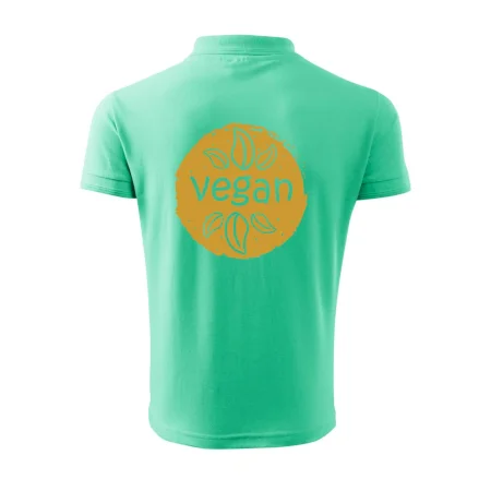Vegan hnědá kruh