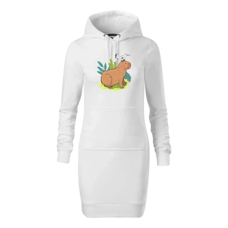 Kapybara a ptáček