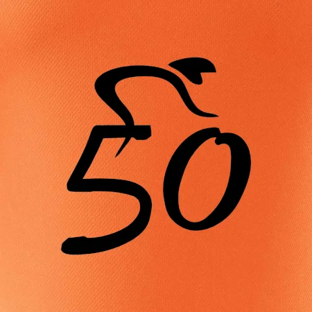 Cyklista slaví padesátku (50)