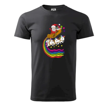 Santa a jednorožci (Pecka design)