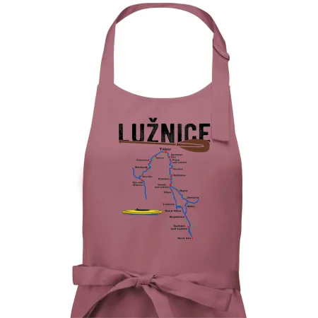 Mapa řeky Lužnice