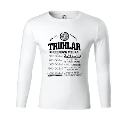 Hodinová mzda truhlář