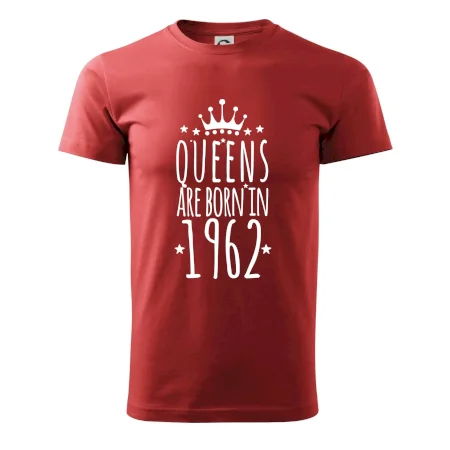 Queens are born in 1962
