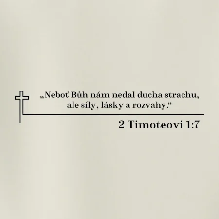 Citáty z bible - 2 Timoteovi 1:7
