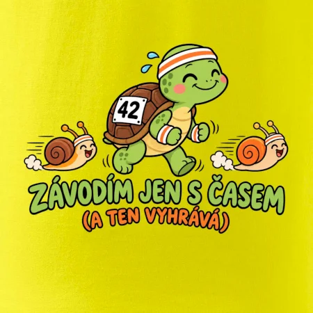 Běžecká želva závodím jen s časem