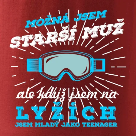 Lyže - možná jsem starší muž