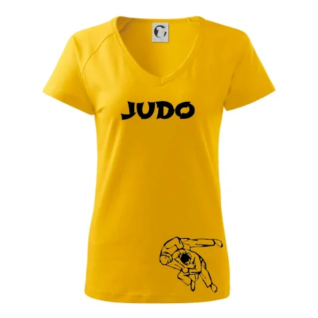 Judo nápis + postavy