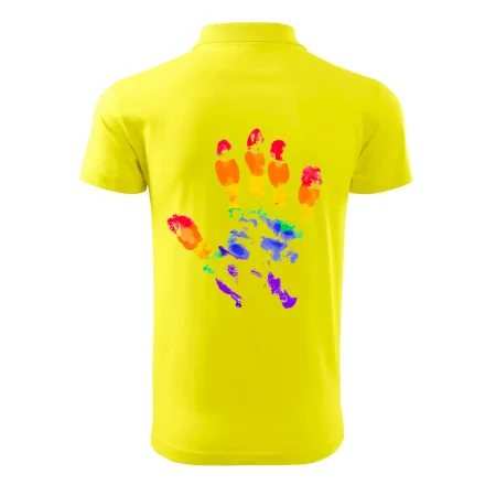 LGBT hand print
