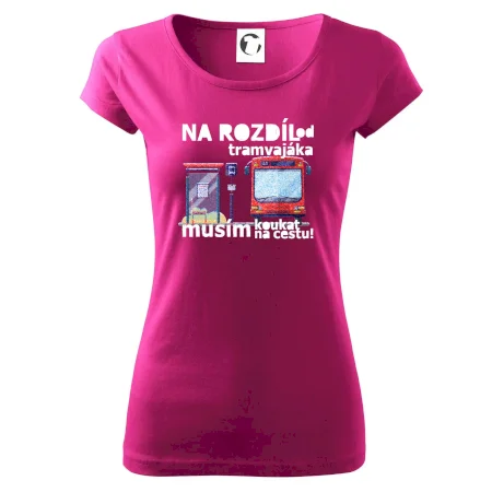 Na rozdíl od tramvajáka musím koukat na cestu