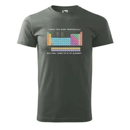 I wear this shirt periodically but only when I'm in my element