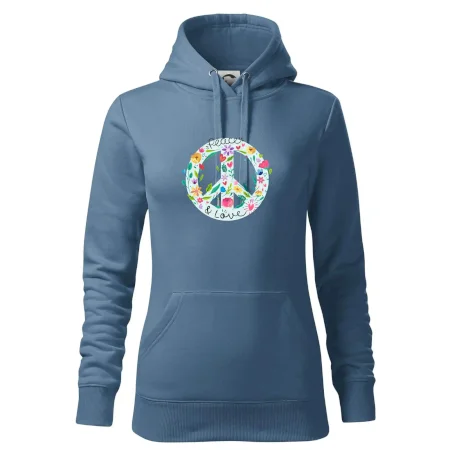 Peace and love symbol