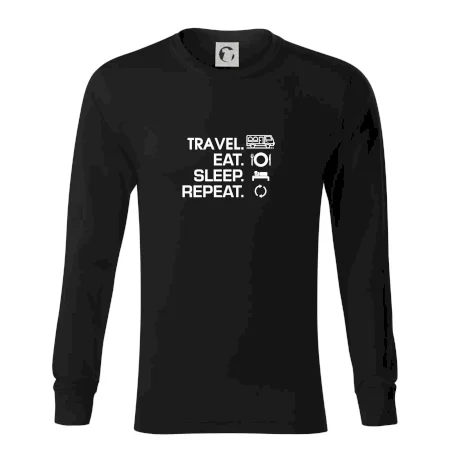 Eat sleep travel - Van