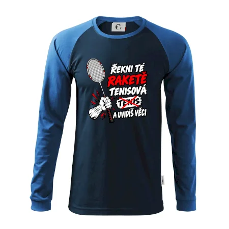 Badmintonová raketa není tenisová