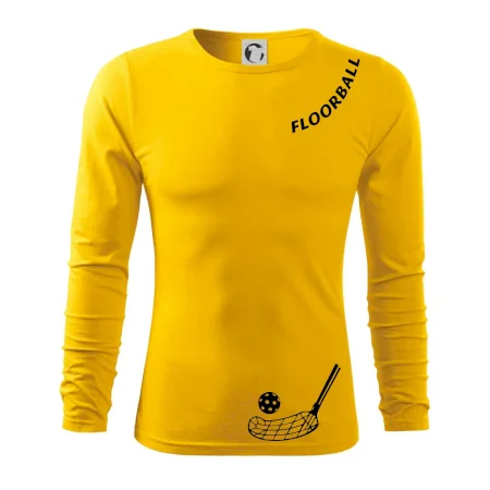 Floorball nápis šikmo