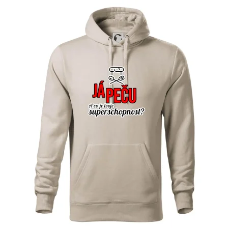 Já peču - tvoje superschopnost? rovný nápis