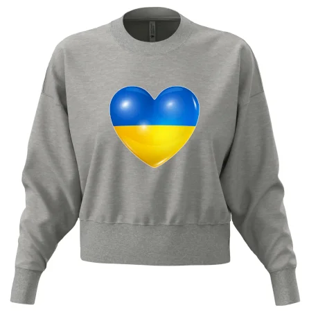 Ukrajina srdce vlajka