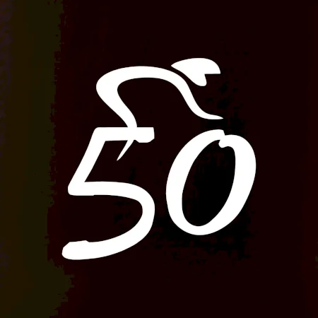 Cyklista slaví padesátku (50)