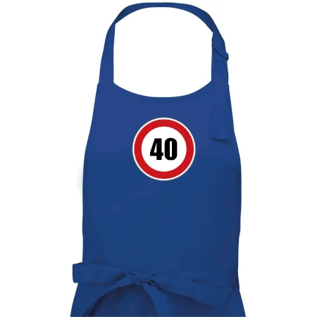 Dopravní značka - omezení rychlosti 40