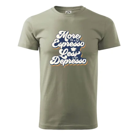 More espresso less depresso