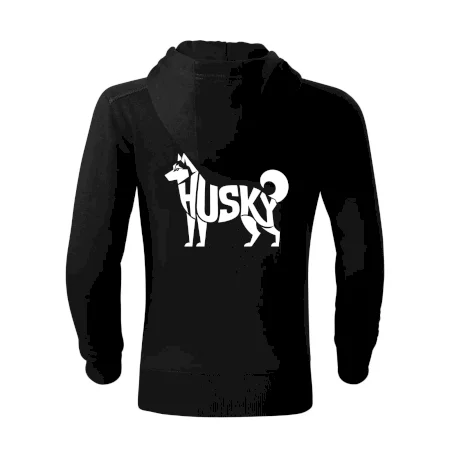 Husky nápis v těle