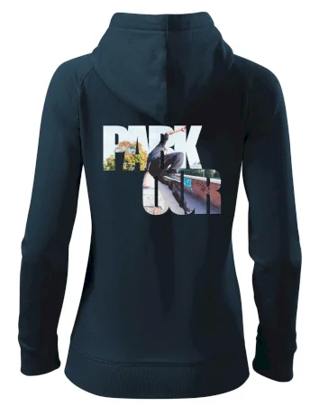 Parkour nápis ve městě
