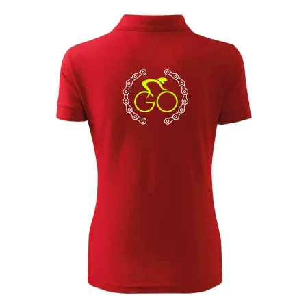 GO cyklista (fluo potisk)