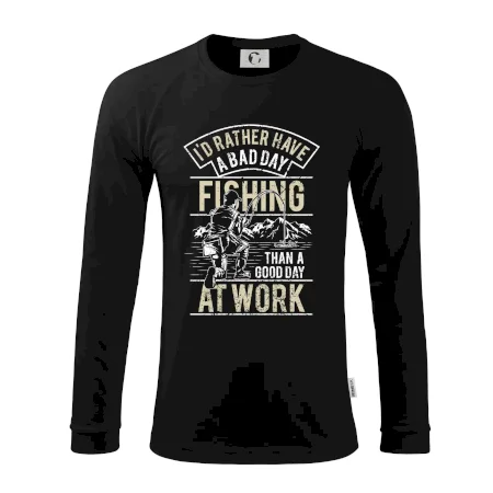 Fishing at work