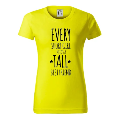 Every short girl needs a tall best friend
